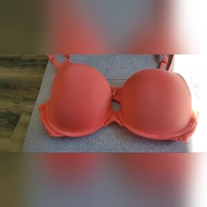 Victoria's Secret Vibrant Coral Bra